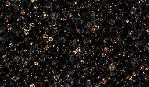 design visualisation of Black Galaxy Granite: Surface detail