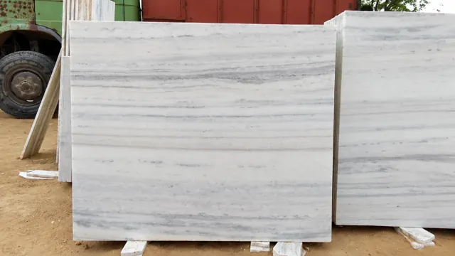 Light marble slabs with soft horizontal bands — enhanced business photograph