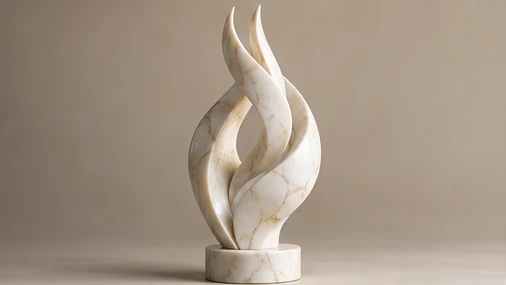 design visualisation of Custom Marble Sculpture: Design 3
