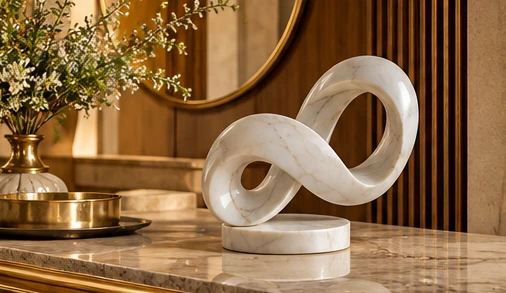 design visualisation of Custom Marble Sculpture: Setting 1