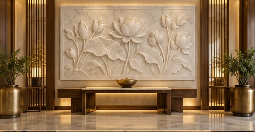 design visualisation of Custom Relief Carving: Setting 1