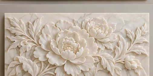 design visualisation of Floral Wall Panel: Design 3