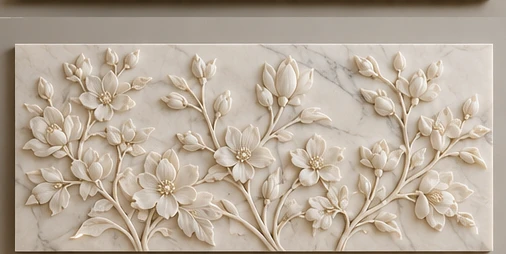 design visualisation of Floral Wall Panel: Design 5