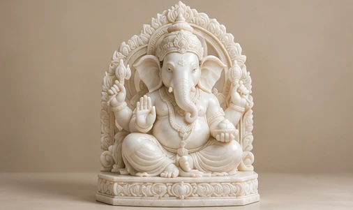 Illustrative Ganesh Sculpture concept