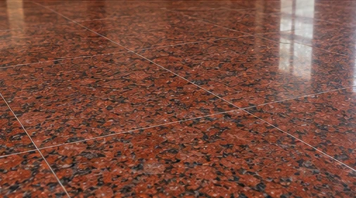 design visualisation of Jhansi Red Granite: Tile layout