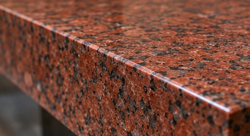 design visualisation of Jhansi Red Granite: Edge detail