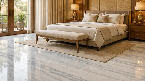 design visualisation of Kumari Marble: Bedroom floor