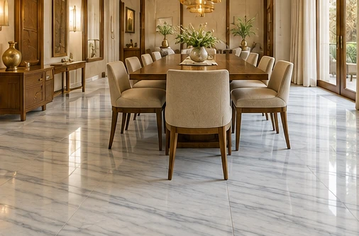 design visualisation of Kumari Marble: Dining-room floor