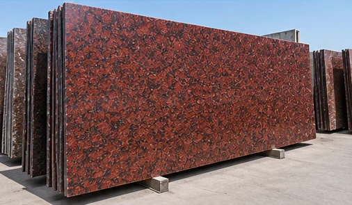design visualisation of Lakha Red Granite: Slab selection