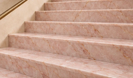 design visualisation of Makrana Pink: Stair detail