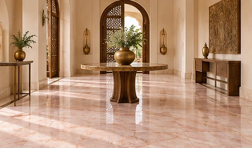 design visualisation of Makrana Pink: Entrance floor