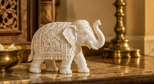design visualisation of Marble Elephant: Setting 1