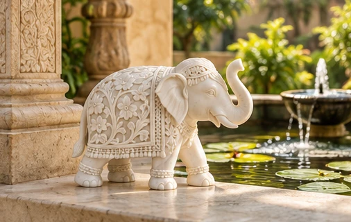 design visualisation of Marble Elephant: Setting 4