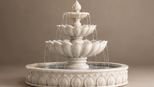 design visualisation of Marble Fountain: Design 4