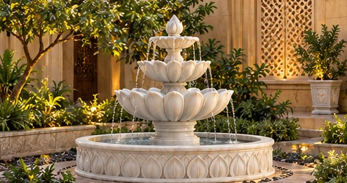 design visualisation of Marble Fountain: Setting 2