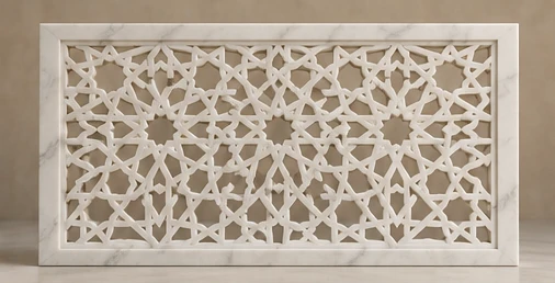 design visualisation of Marble Jali Screen: Design 2