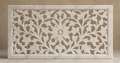 design visualisation of Marble Jali Screen: Design 4
