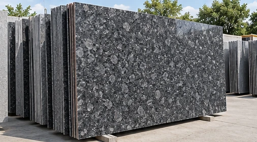design visualisation of Steel Grey Granite: Slab selection