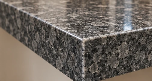 design visualisation of Steel Grey Granite: Edge detail